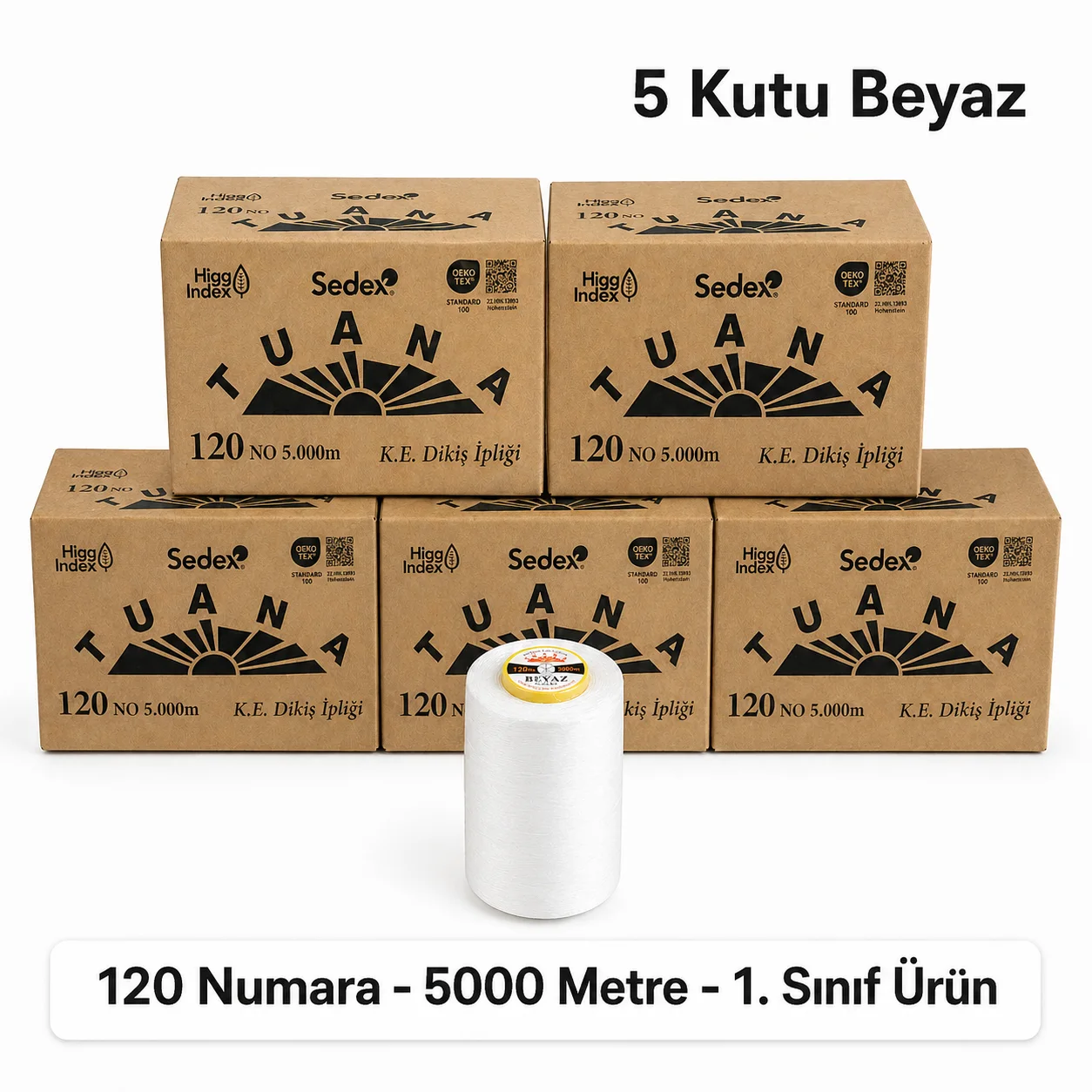 Dikiş İpi Numarası Rehberi: 60, 80, 120 No Hangisi Hangi Kumaşa?