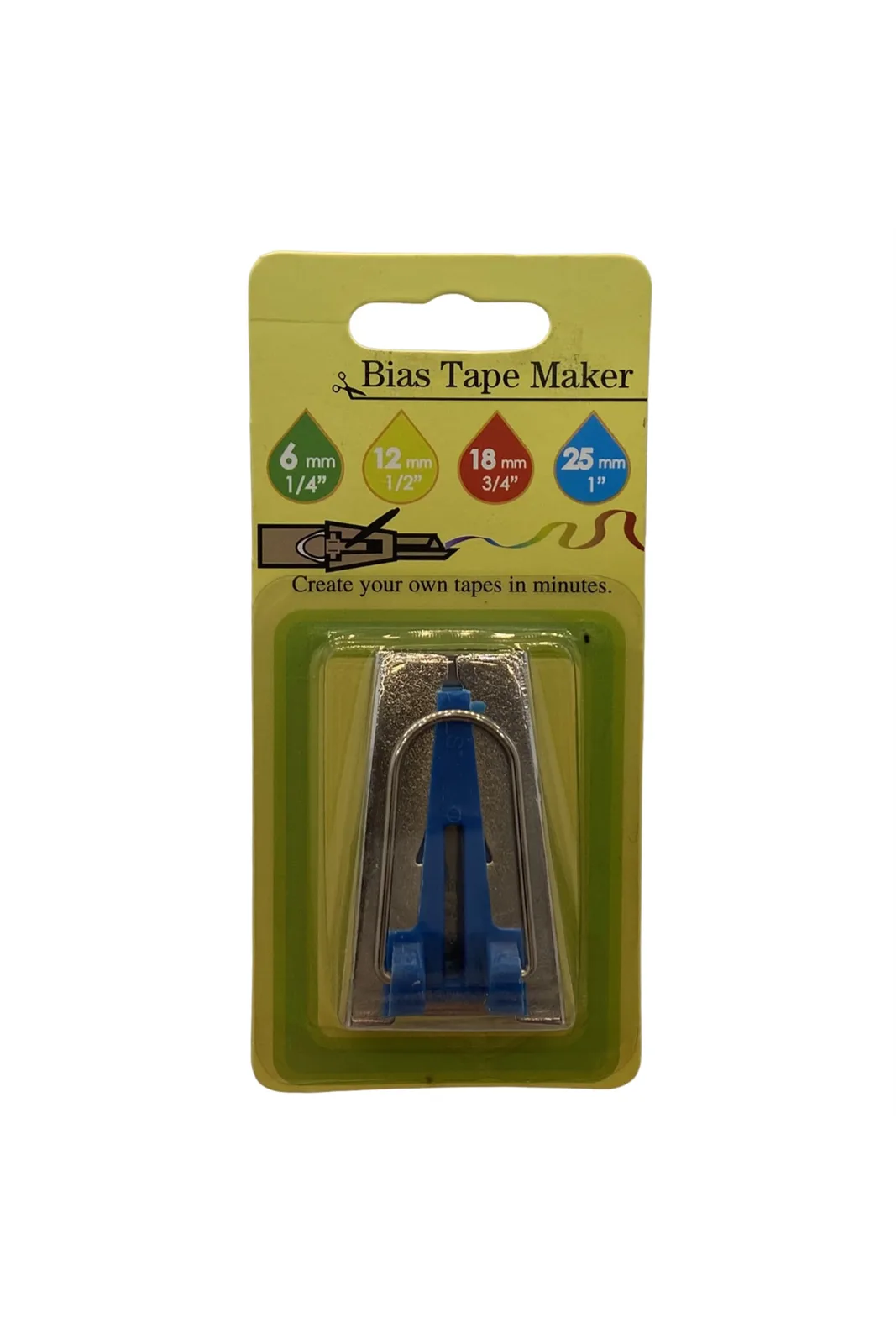 BDR El Biye Kıvırma Aparatı 25mm Mavi LS-120 1 inç