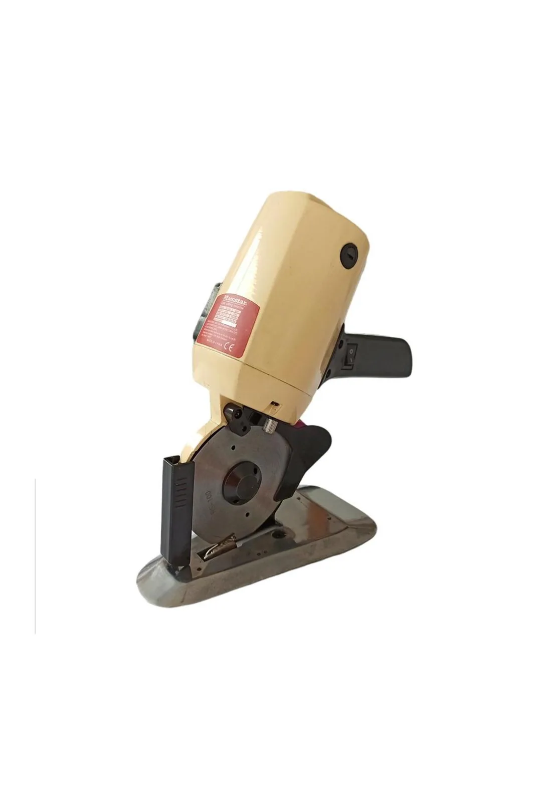 Moonstar Yuvarlak Kumaş Kesim Motoru 4 İnç Krem RC-100 YCM-40