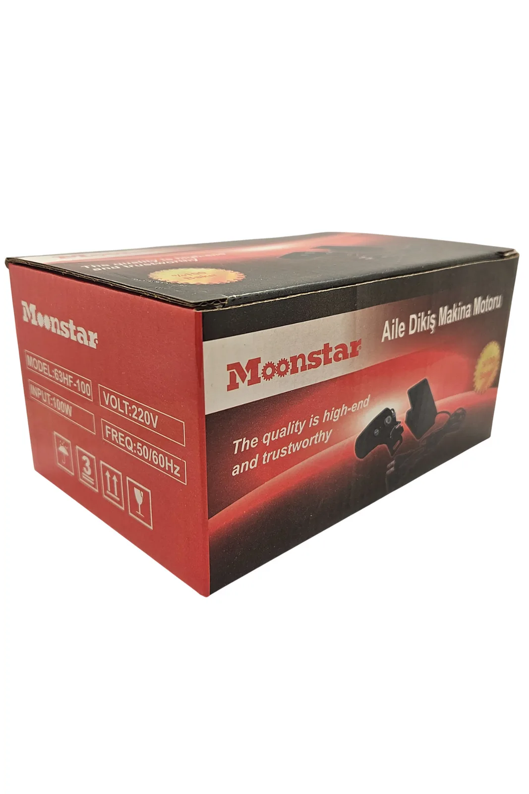 Moonstar Ev Tipi Aile Dikiş Makinesi Motoru 220V-100W %100 Bakır 63HF-100