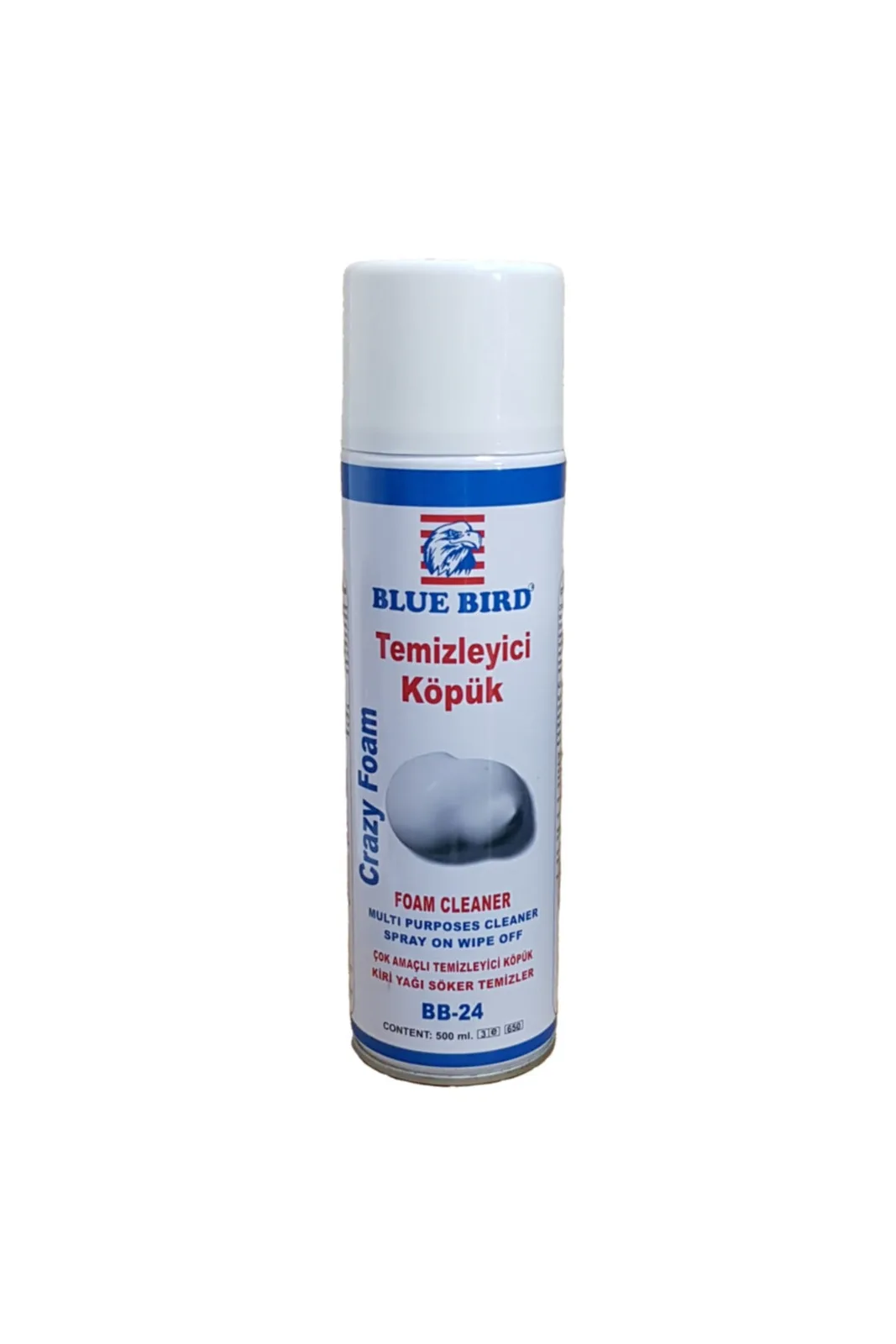 Yağ Ve Kir Temizleme Köpüğü (Crazy Foam) 500Ml / BLUE.023 (BB-24)