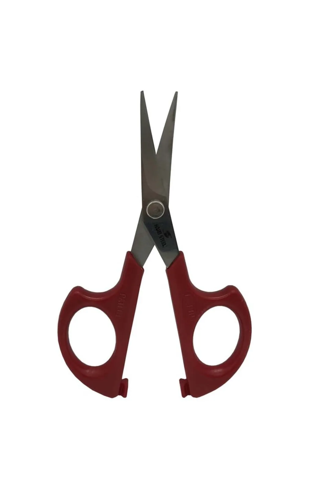 Hard Steel Nakış Makası 4.76 İnç Plastik Saplı Eğri Uçlu Kumaş HS-1663