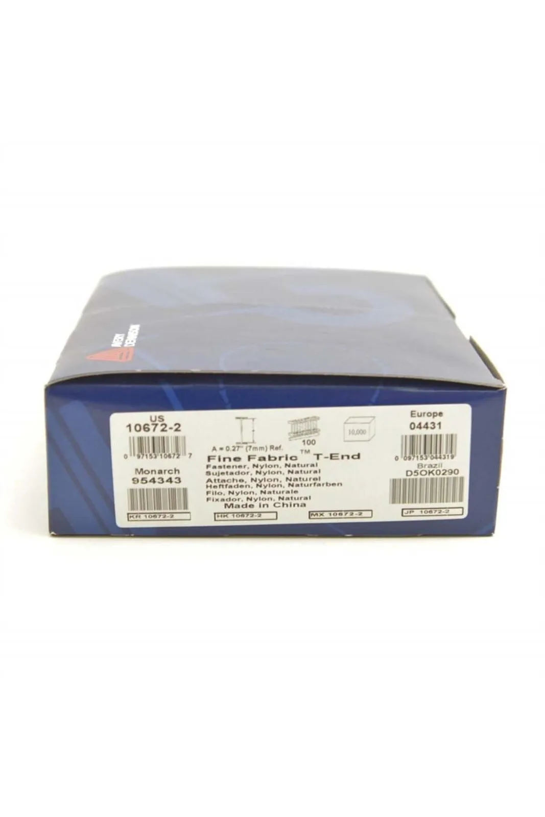 BDR Avery Dennison İnce Naylon Kılçık 7mm 10672-2 044 SERİ 10.000 Adet