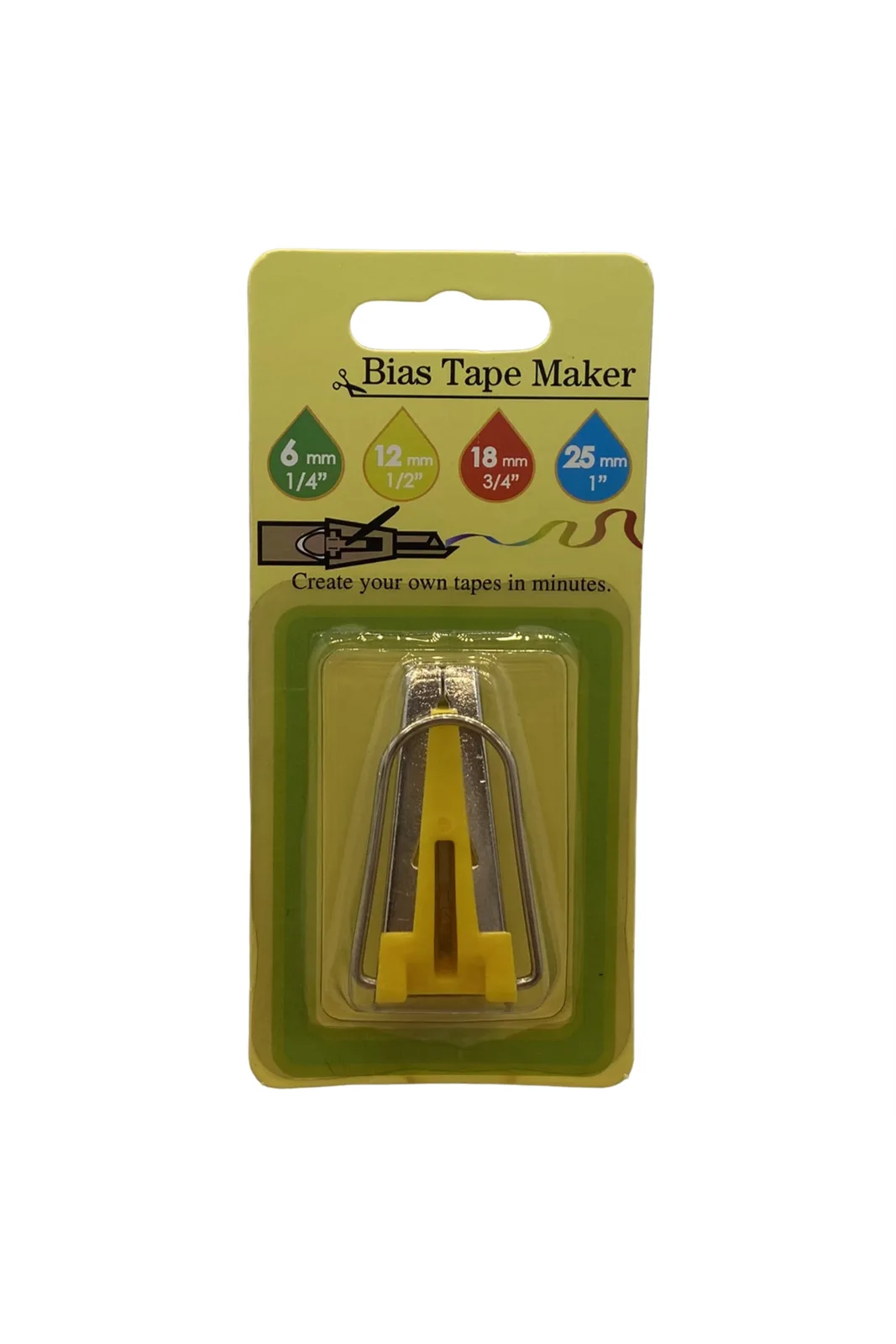 BDR El Biye Kıvırma Aparatı 12mm Sarı LS-120 1 2