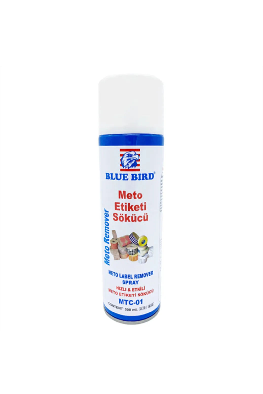 Meto Etiketi Sökücü Sprey 500Ml / BLUE-021 (MTC-01)
