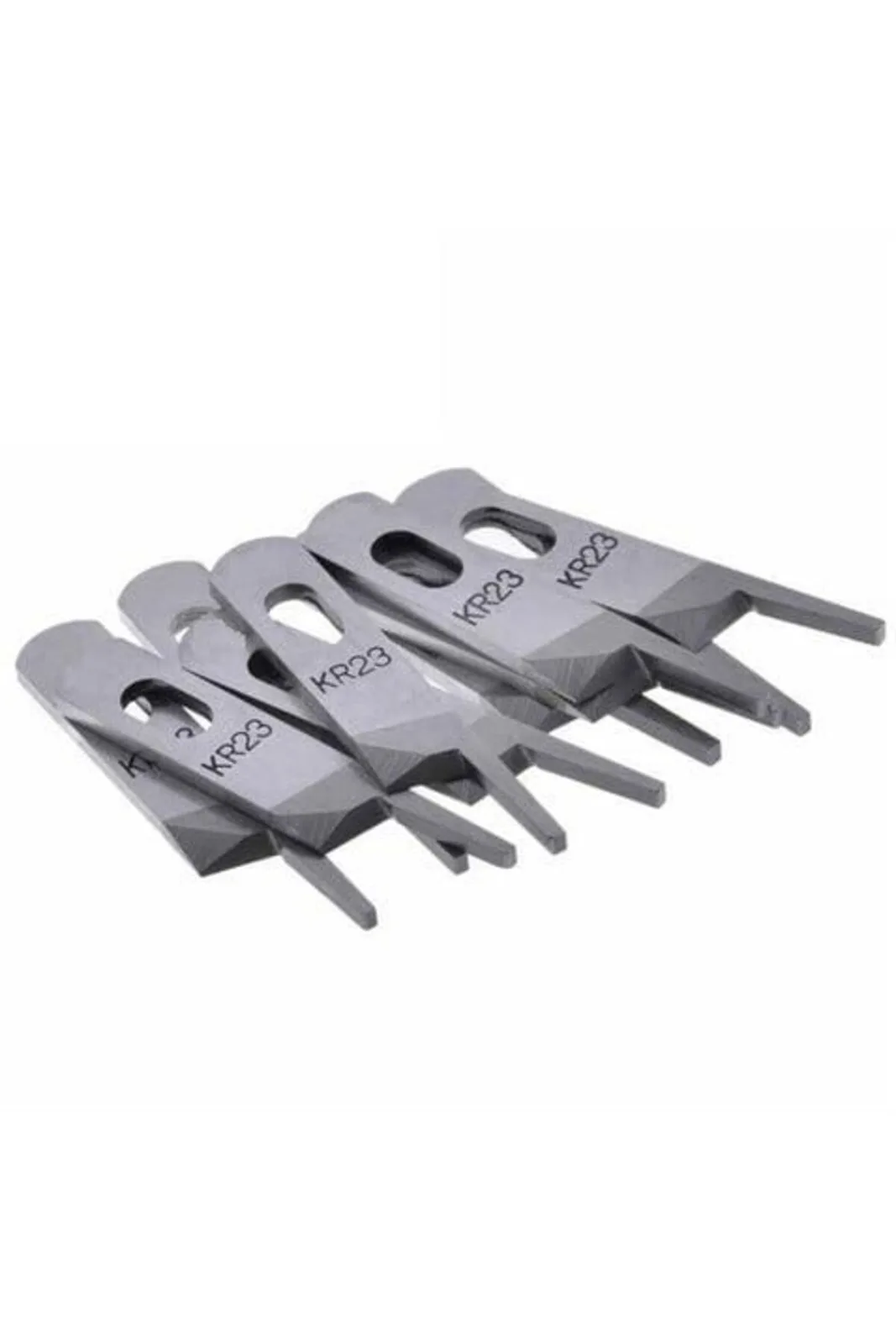 Hard Steel Siruba Overlok Makinesi Üst Elmas Bıçak KR23 10 Adet